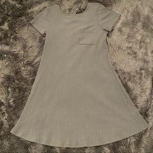 Knit Olive Dress